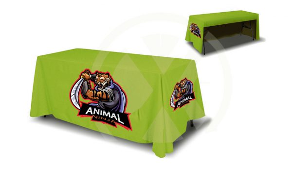 Table Throw Cover 6ft 3 Sides