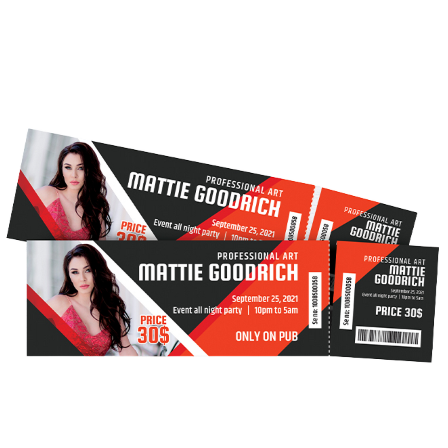 Standard Event Tickets