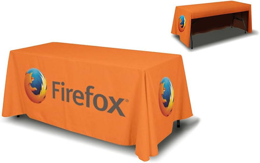 Table Throw Cover 6ft 3 Sides