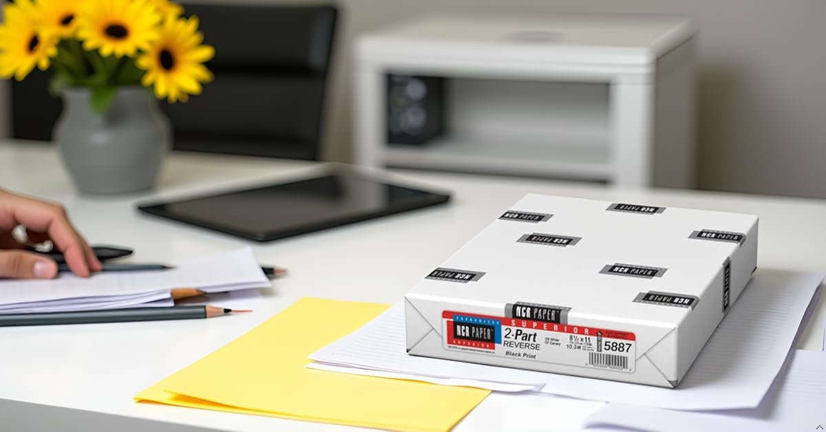 2-Part Reverse NCR Paper (500 Sheets)