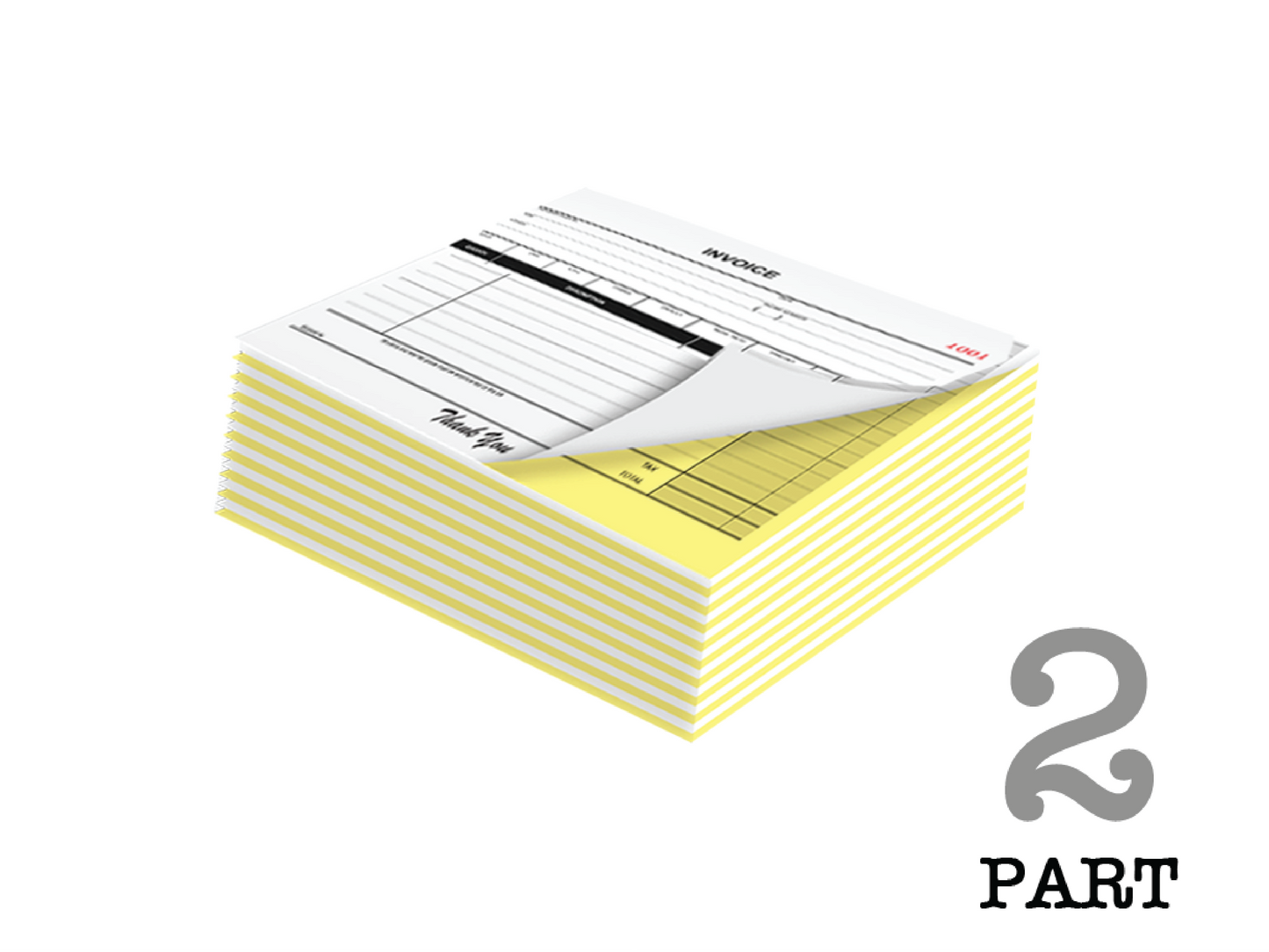 2-Part Reverse NCR Paper (500 Sheets)