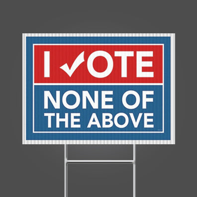 Yard Sign and H-Stake
